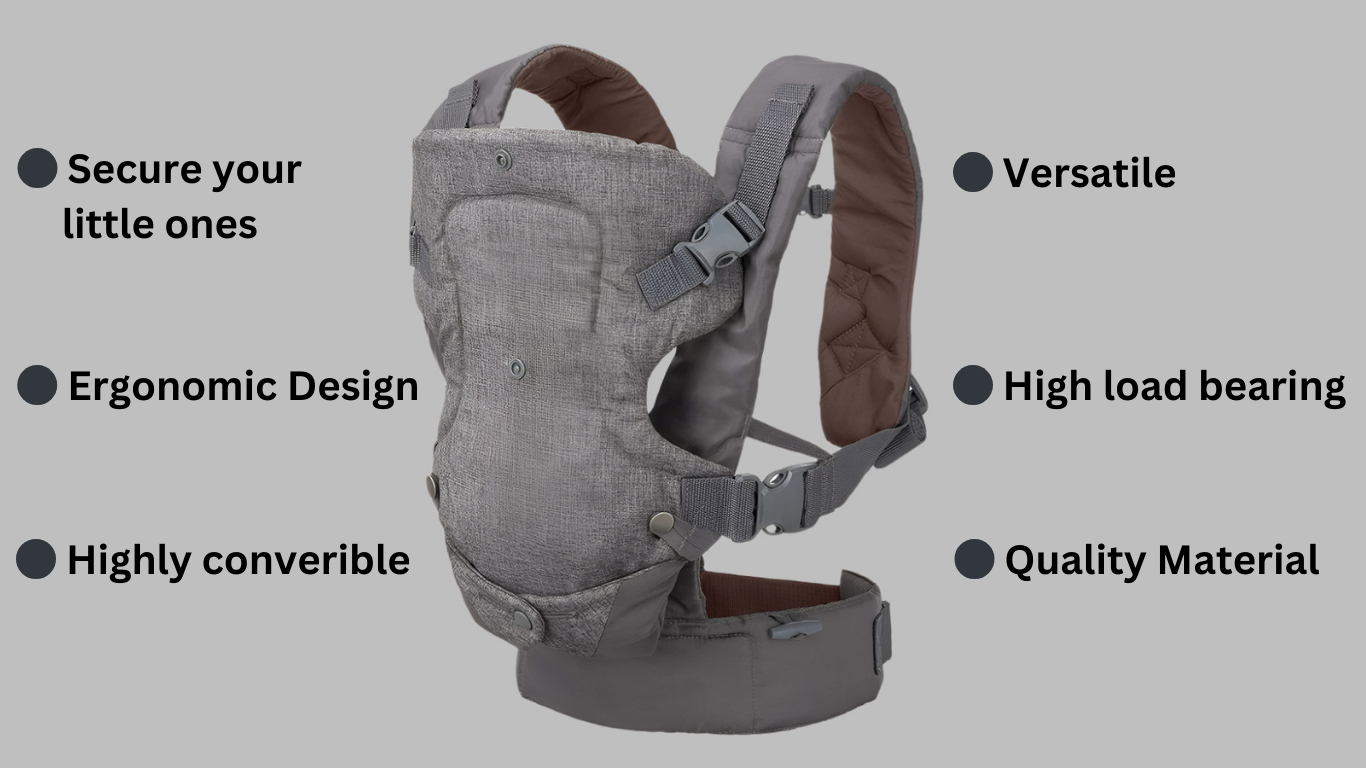 Advanced 4-In-1 Multifunctional Convertible Baby Carrier Strap